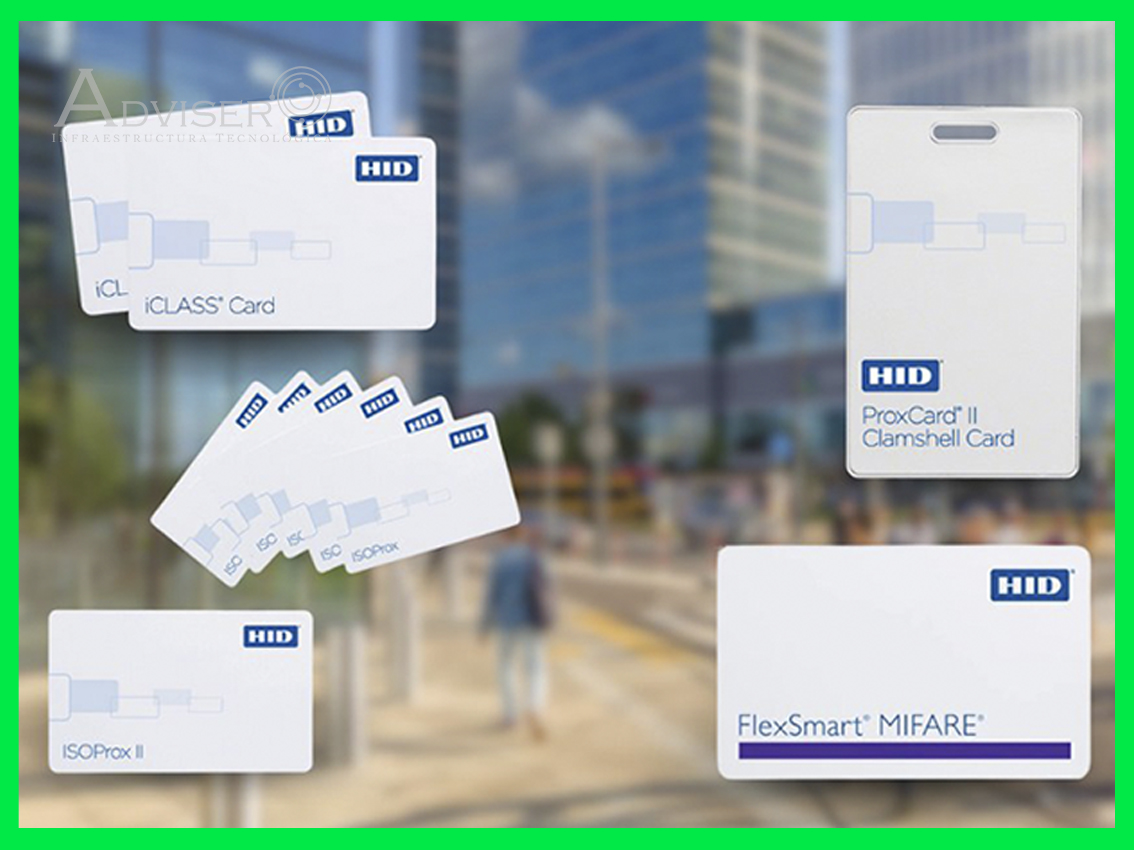 Tarjetas de proximidad HID