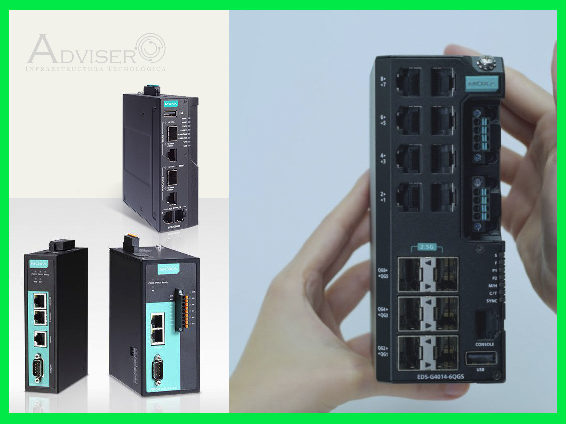Soluciones en switches Moxa