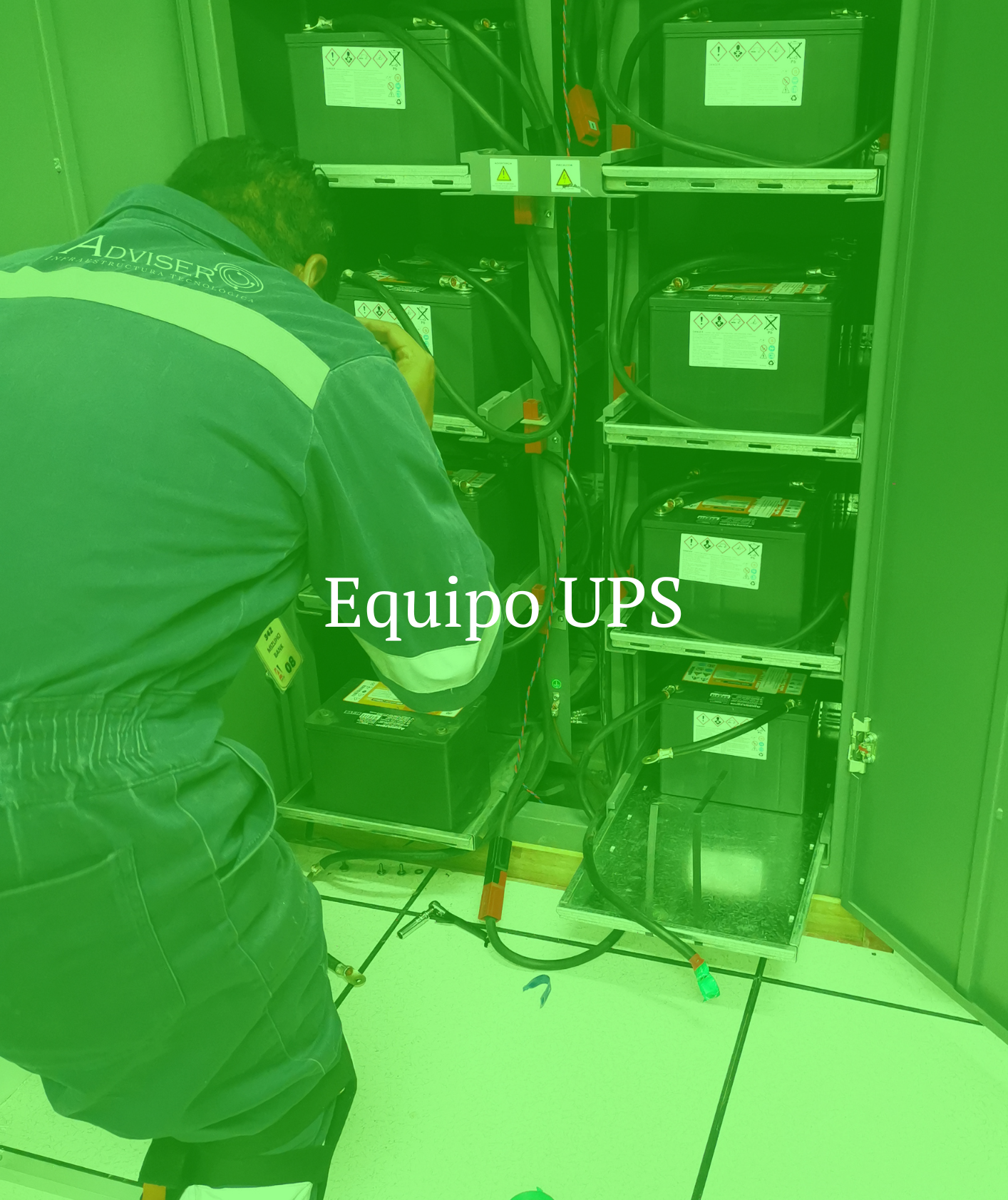 Mantenimiento a equipo ups ADVISER