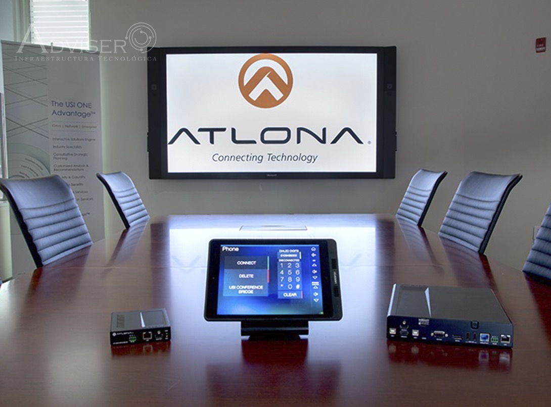 Solución Atlona para videoconferencia y distribución audiovisual