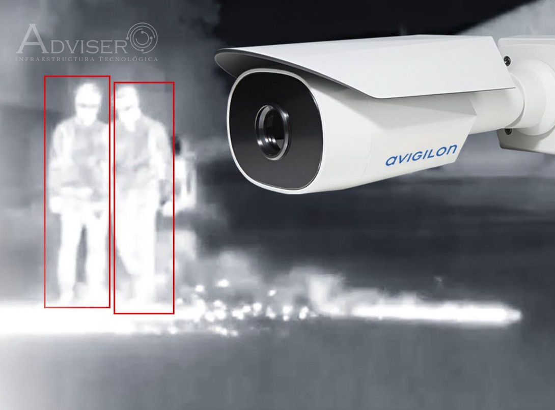 Cámara Avigilon para videovigilancia y analítica de seguridad