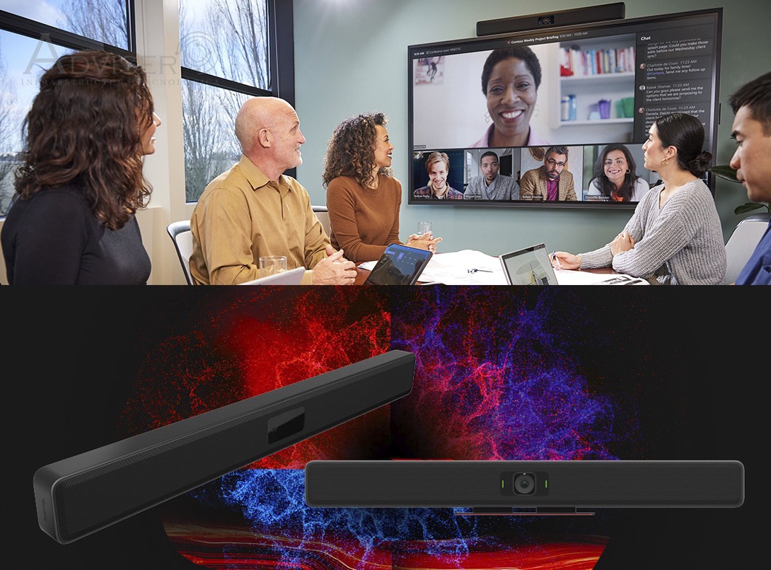 Sistema Biamp de audio y videoconferencia para sala de colaboración