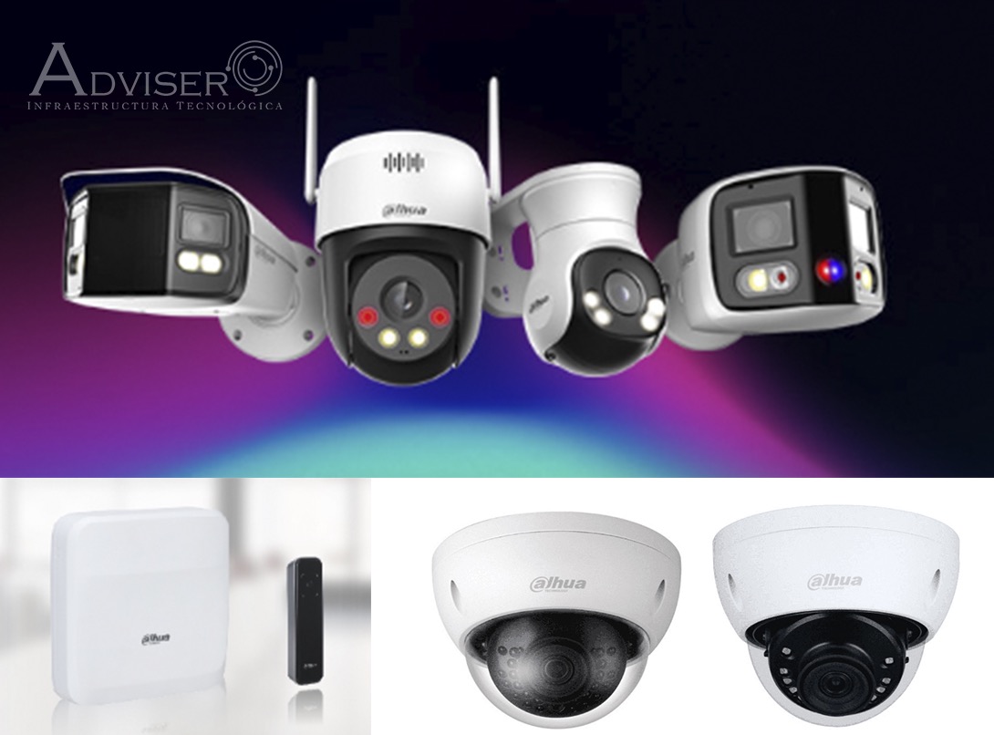 Cámaras Dahua para videovigilancia IP y HDCVI