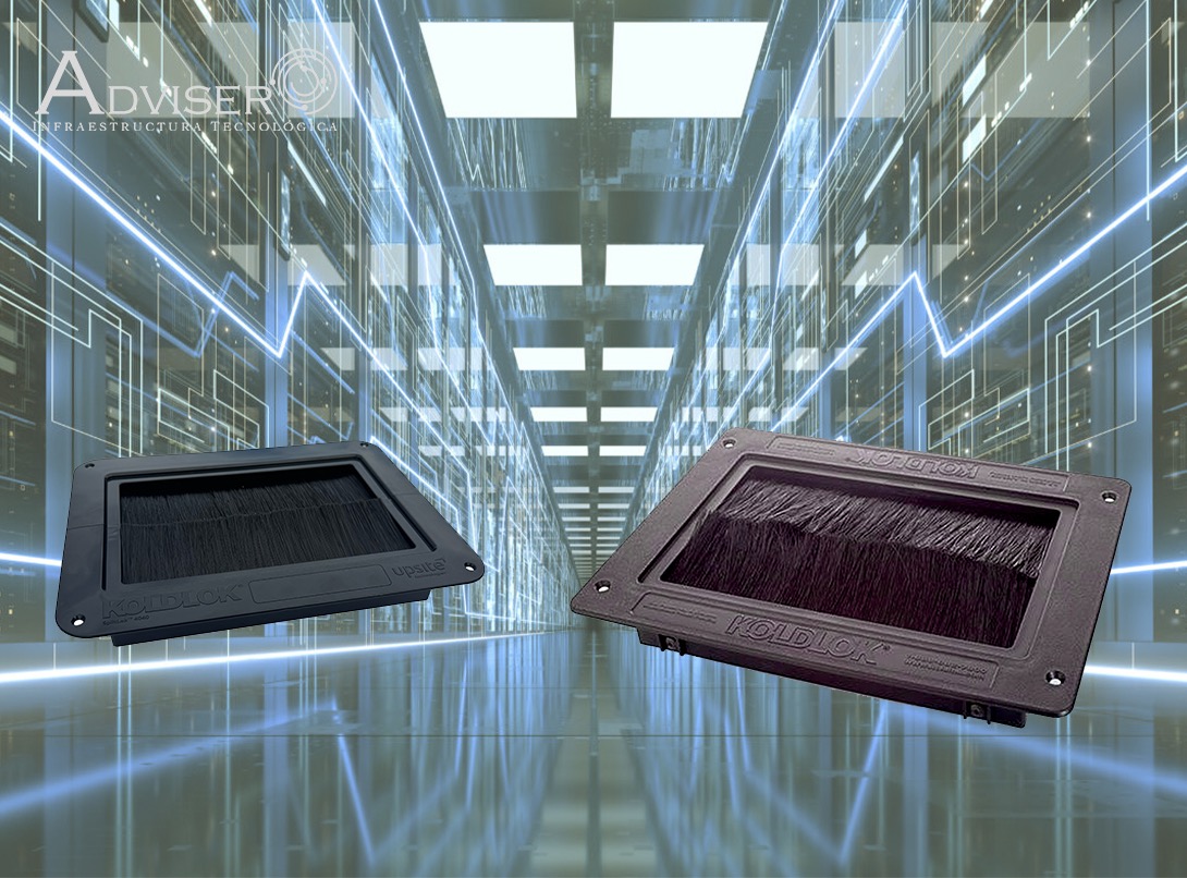 Pasacables KoldLok de Upsite Technologies para gestión de flujo de aire