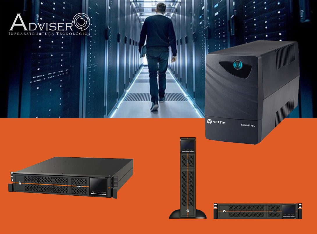 Sistemas UPS Vertiv para infraestructura crítica y Data Center